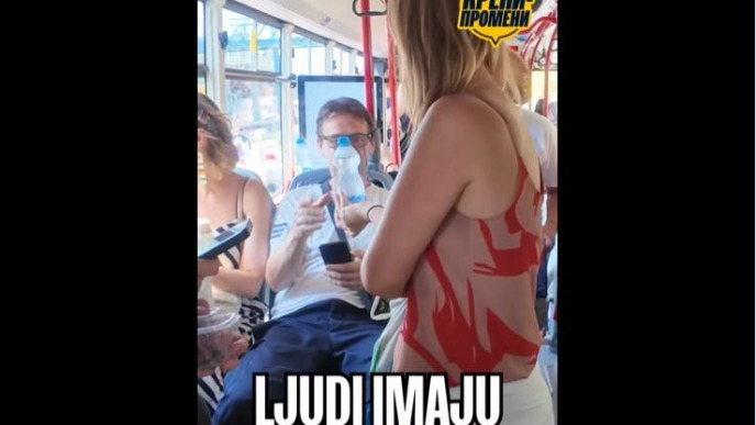 Delili flaširanu vodu